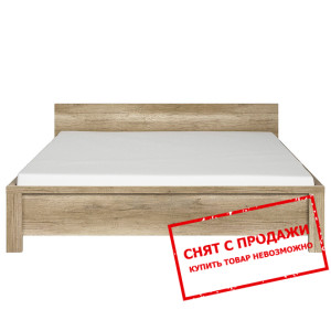 Кровать двухспальная Каспиан Дуб монумент LOZ140 B...